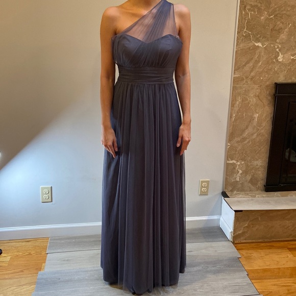 After Six Dresses & Skirts - After Six long one shoulder gown, size 8